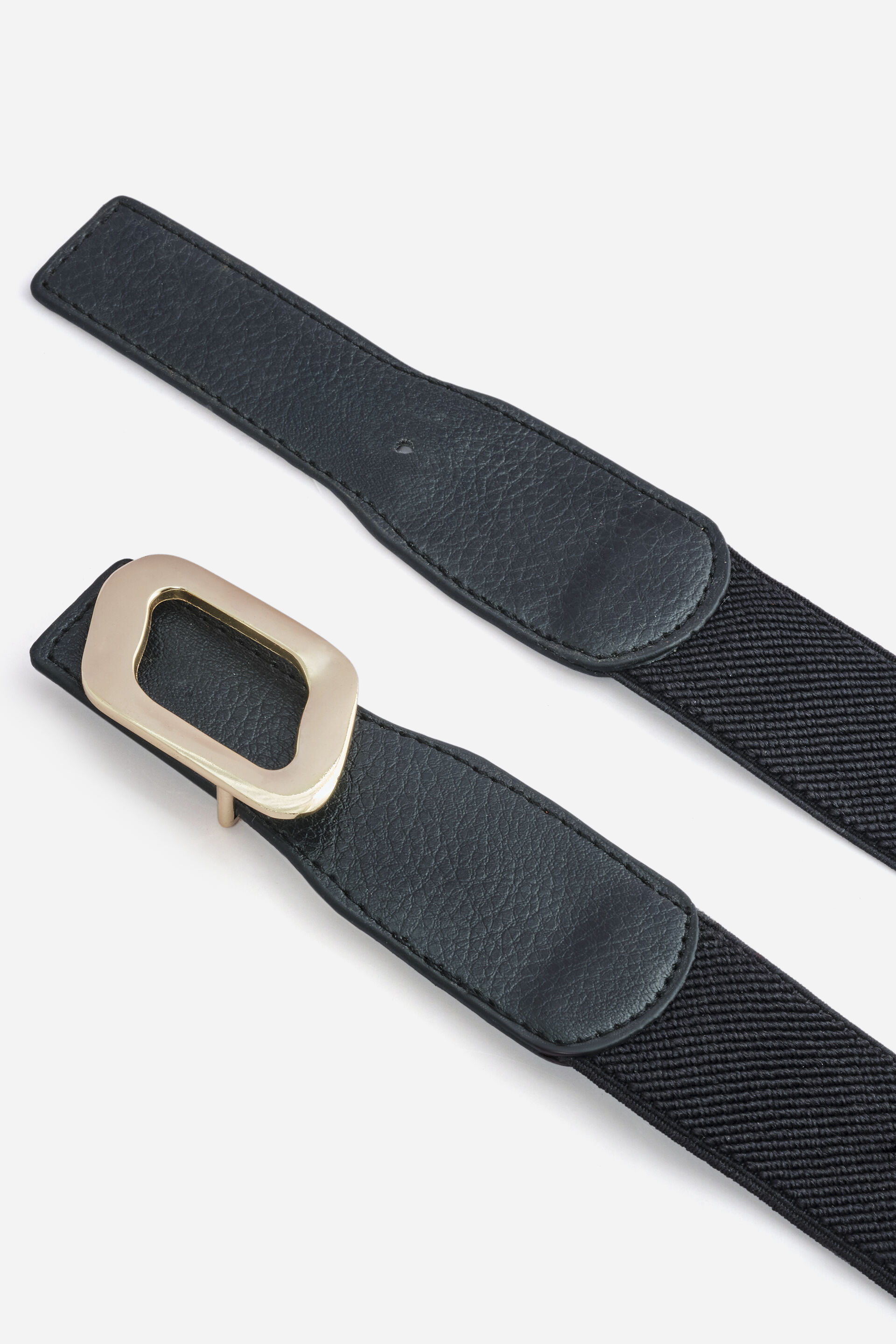 Kade Black Elastic Belt, , image 1